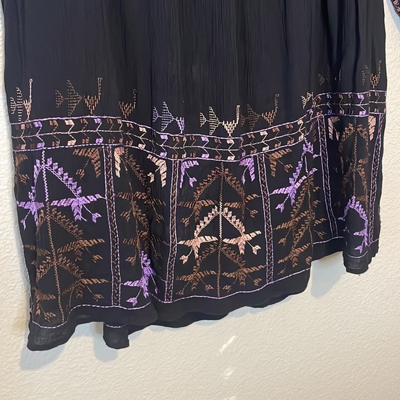 Free People Rhiannon Peasant Embroidered Long Sleeve Dress - Picture 5 of 12